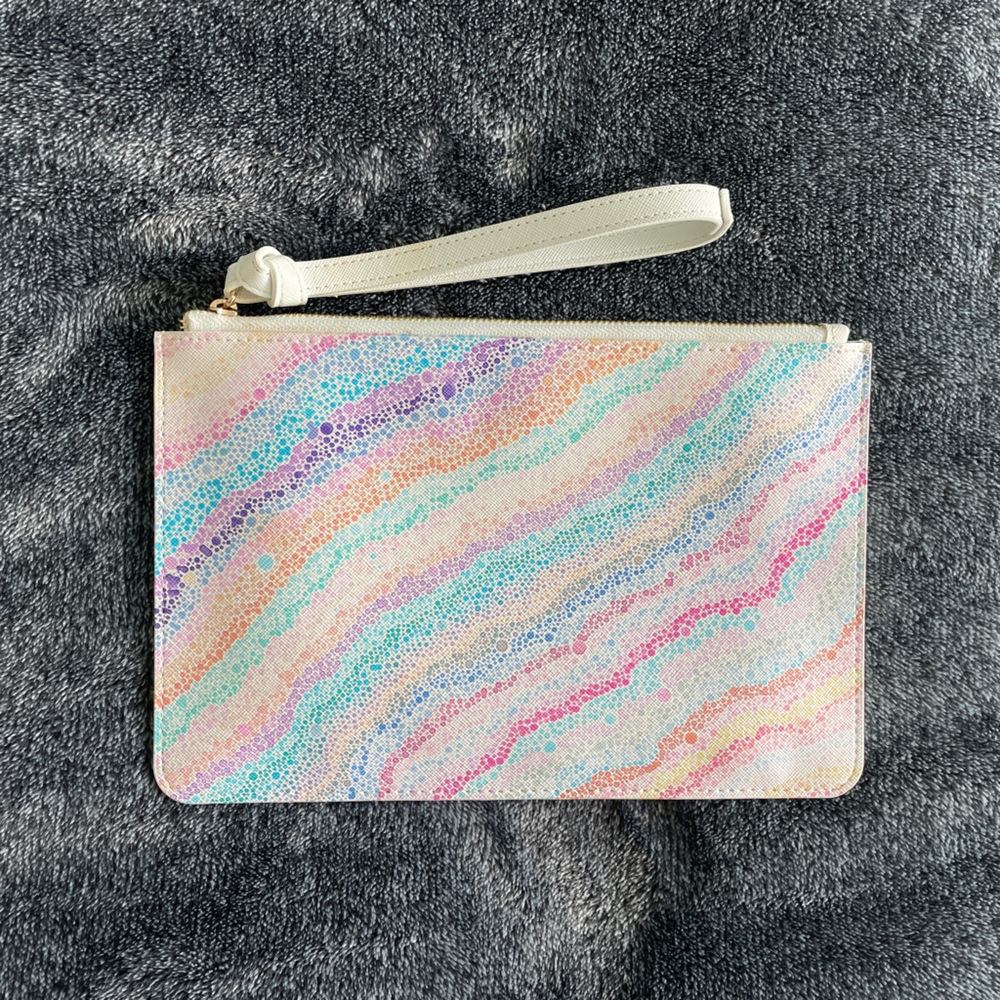 Custom Leather Pouch/Wristlet